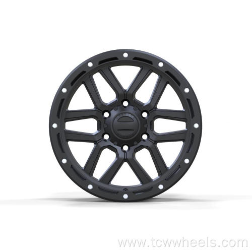 17inch black offroad wheel